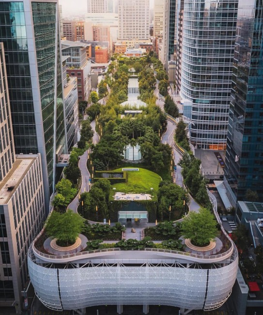 Garden Masters: Salesforce Transit Center Park: A Modern Urban Rooftop Landscape